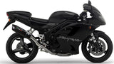 Auspuffendstück Mit Geräuschzulassung Furore Alu Schwarz - Gpr Kompatibel Mit Triumph Daytona 955 Anniversary (2002-2003)