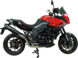 Auspuffendstück Mit Geräuschzulassung Furore Alu Schwarz - Gpr Kompatibel Mit Triumph Tiger 1050 Sport (2013-2015)