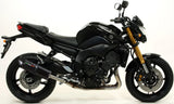 Auspuffendstück Mit Geräuschzulassung Furore Alu Schwarz - Gpr Kompatibel Mit Yamaha Fz-8 (2010-2016)