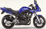 Auspuffendstück Mit Geräuschzulassung Furore Alu Schwarz - Gpr Kompatibel Mit Yamaha Fzs 600 Fazer (1998-2003)