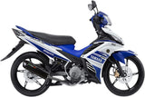 Komplette Auspuffanlage Ohne Katalysator Und Mit Geräuschzulassung Furore Alu Schwarz - Gpr Kompatibel Mit Yamaha Jupiter 135 (2005-2012)