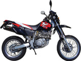 Auspuffendstück Mit Geräuschzulassung Furore Alu Schwarz - Gpr Kompatibel Mit Yamaha Tt 600 E (1998-2004)