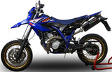 Auspuffendstück Mit Geräuschzulassung Furore Alu Schwarz - Gpr Kompatibel Mit Yamaha Wr 125 X (2009-2014)