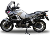 Auspuffendstück Mit Geräuschzulassung Furore Alu Schwarz - Gpr Kompatibel Mit Yamaha Xt 1200 Z Super Ténéré (2010-2016)