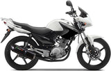 Komplette Auspuffanlage Ohne Katalysator Und Mit Geräuschzulassung Furore Alu Schwarz - Gpr Kompatibel Mit Yamaha Ybr 125 Ie (2005-2016)