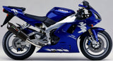Auspuffendstück Mit Geräuschzulassung Furore Alu Schwarz - Gpr Kompatibel Mit Yamaha Yzf 1000 R1 (1998-2001)