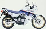 Auspuffendstück Mit Geräuschzulassung Furore Alu Schwarz - Gpr Kompatibel Mit Honda Transalp Xl 600 V (1996-1999)