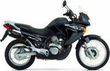 Auspuffendstück Mit Geräuschzulassung Furore Alu Schwarz - Gpr Kompatibel Mit Honda Transalp Xl 650 V (2000-2006)