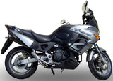 Doppelauspuffanlage Mit Geräuschzulassung Furore Alu Schwarz - Gpr Kompatibel Mit Honda Varadero 1000 (1999-2011)