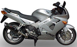 Auspuffendstück Mit Geräuschzulassung Furore Alu Schwarz - Gpr Kompatibel Mit Honda Vfr 800 Rc46 (1998-2001)