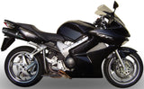Doppelauspuffanlage Mit Geräuschzulassung Furore Alu Schwarz - Gpr Kompatibel Mit Honda Vfr 800 V-Tec (2002-2013)