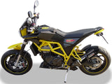 Auspuffendstück Mit Geräuschzulassung Furore Alu Schwarz - Gpr Kompatibel Mit Husqvarna Nuda 900 - R (2012-2013)