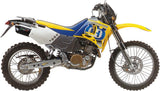 Auspuffendstück Mit Geräuschzulassung Furore Alu Schwarz - Gpr Kompatibel Mit Husqvarna Te 410 E - Sms (2000-2004)