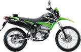 Komplette Auspuffanlage Ohne Katalysator Und Mit Geräuschzulassung Furore Alu Schwarz - Gpr Kompatibel Mit Kawasaki Klx 250 Ie (2009-2016)