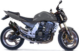Doppelauspuffanlage Mit Geräuschzulassung Furore Alu Schwarz - Gpr Kompatibel Mit Kawasaki Z 1000 (2003-2006)