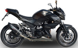 Auspuffendrohr Ohne Geräuschzulassung Furore Alu Schwarz - Gpr Kompatibel Mit Kawasaki Z 300 (2014-2017)