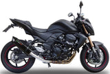 Auspuffendstück Mit Geräuschzulassung Furore Alu Schwarz - Gpr Kompatibel Mit Kawasaki Z 750 - R (2007-2014)