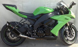Auspuffendstück Mit Geräuschzulassung Furore Alu Schwarz - Gpr Kompatibel Mit Kawasaki Zx-10R (2008-2009)