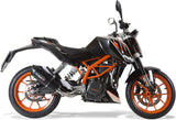 Katalysiertes Auspuffendstück Mit Geräuschzulassung Furore Alu Schwarz - Gpr Kompatibel Mit Ktm 390 Duke (2013-2016)