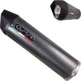 Catalytic Exhaust Tip With Sound Certification Furore Evo4 Carbon Look - Gpr Compatible With Beta Alp 40 (2018-2020)