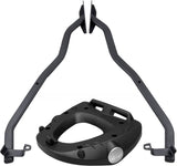 Monolock Alpina Black Aluminium Top Case - 44 Lt Alpina Aluminium - Givi Compatible With Honda Hornet 600 - Abs (2011-2013)