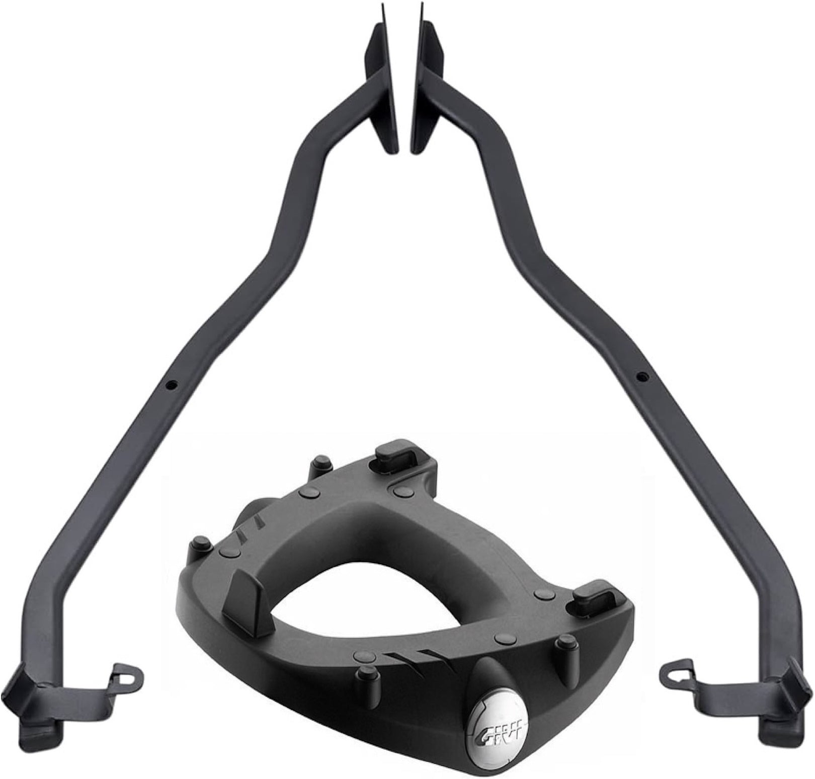 Monokey Arena Black Top Case - 45 Lt Arena Technopolymer - Givi Compatible With Moto Morini Seiemmezzo Scr 650 (2022-2024)