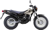 Auspuffendstück Mit Geräuschzulassung Ghisa Edelstahl Schwarz - Gpr Kompatibel Mit Yamaha Tw 125 (1999-2007)