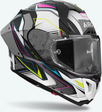 Integralhelm Für Motorrad Airoh Gp800 - Gp8Mu54 Hpc Carbon Mehrfarbig Matt Must Grösse Xl