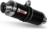 Auspuffendstück Mit Geräuschzulassung Gp Carbon - Mivv Kompatibel Mit Suzuki Sv 650 (1999-2002)