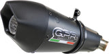 Exhaust Tip With Noise Certification Gp Evo4 Black Titanium - Gpr Compatible With Ducati Multistrada 950 (2017-2020)