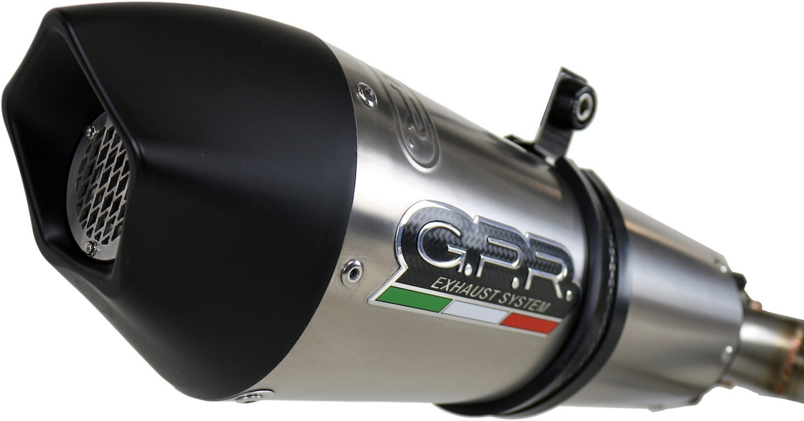 Exhaust Tip With Noise Certification Gp Evo4 Titanium - Gpr Compatible With Voge Brivido 500 R (2021-2022)