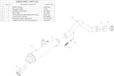Non-Catalytic Exhaust Tip With Sound Certification X-Cone Stainless Steel - Mivv Compatible With Honda Hornet 600 (2003-2006)