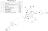 Exhaust Tip With Noise Certification Oval Stainless Steel - Mivv Compatible With Honda Xlv 700 Transalp (2008-2013)