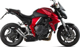 Auspuffendstück Mit Geräuschzulassung Double Gun Edelstahl - Mivv Kompatibel Mit Honda Cb 1000 R (2008-2017)