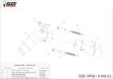 Non-Catalytic Connector Pipe - Mivv Compatible With Honda Cb 1000 R (2008-2017)