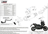 Auspuffendstück Mit Geräuschzulassung Gppro Carbon - Mivv Kompatibel Mit Honda X-Adv 750 (2017-2024)