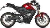 Komplette Auspuffanlage Ohne Katalysator Und Ohne Geräuschzulassung Mk3 Carbon - Mivv Kompatibel Mit Honda Cb 125 R (2021-2024)