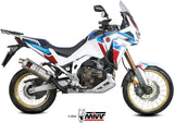Auspuffendstück Mit Geräuschzulassung Dakar Edelstahl - Mivv Kompatibel Mit Honda Crf 1100 L Africa Twin (2020-2023)