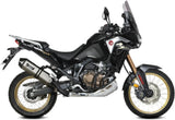 Auspuffendstück Mit Geräuschzulassung Speed Edge Edelstahl Carbon - Mivv Kompatibel Mit Honda Crf 1100 L Africa Twin (2020-2023)