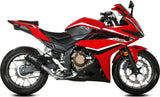 Komplette Auspuffanlage Ohne Katalysator Und Ohne Geräuschzulassung Mk3 Carbon - Mivv Kompatibel Mit Honda Cbr 500 R (2019-2020)