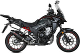 Komplette Auspuffanlage Ohne Katalysator Und Mit Geräuschzulassung Oval Carbon Carbon - Mivv Kompatibel Mit Honda Cb 500 X (2021-2024)