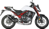 Komplette Auspuffanlage Ohne Katalysator Und Mit Geräuschzulassung Gppro Carbon - Mivv Kompatibel Mit Honda Cb 750 Hornet (2023-2024)