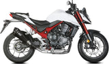 Komplette Auspuffanlage Ohne Katalysator Und Mit Geräuschzulassung Delta Race Carbon Carbon - Mivv Kompatibel Mit Honda Cb 750 Hornet (2023-2024)