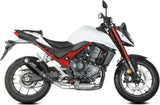 Komplette Auspuffanlage Ohne Katalysator Und Mit Geräuschzulassung Gppro Stahl Schwarz - Mivv Kompatibel Mit Honda Cb 750 Hornet (2023-2024)