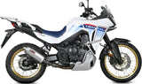 Komplette Auspuffanlage Ohne Katalysator Und Mit Geräuschzulassung Oval Edelstahl - Mivv Kompatibel Mit Honda Xl 750 Transalp (2023-2024)