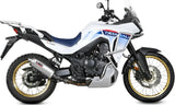 Auspuffendstück Mit Geräuschzulassung Oval Edelstahl - Mivv Kompatibel Mit Honda Xl 750 Transalp (2023-2024)