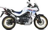 Auspuffendstück Mit Geräuschzulassung Dakar Stahl Schwarz - Mivv Kompatibel Mit Honda Xl 750 Transalp (2023-2024)