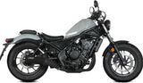 Auspuffendstück Mit Geräuschzulassung Hr-1 Stahl Schwarz - Mivv Kompatibel Mit Honda Cmx 500 Rebel (2022-2024)