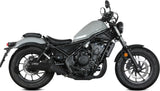 Auspuffendstück Mit Geräuschzulassung Hr-1 Stahl Schwarz Carbon - Mivv Kompatibel Mit Honda Cmx 500 Rebel (2022-2024)