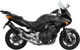 Auspuffendstück Mit Geräuschzulassung Furore Alu Schwarz - Gpr Kompatibel Mit Honda Cbf 600 - N (2004-2006)